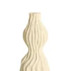 Light en Living Vaas deco 16,5x15,5x39 cm VANIA keramiek crème