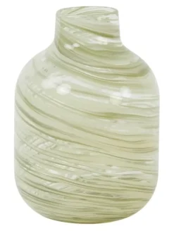 Light en Living Vaas INDIE glas groen - 2 maten