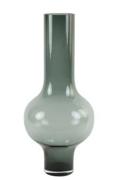 Light en Living Vaas KAELA glas grijs Ø 28 x 62,5 cm - Light & Living