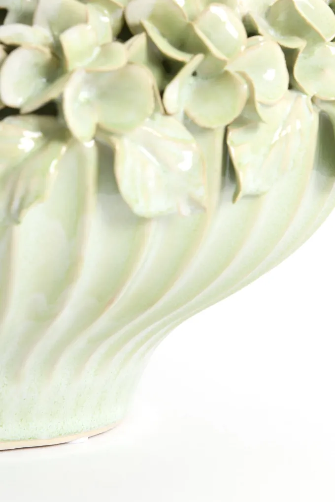 Light en Living Vaas LIRIEN Ø31,5x23 cm mintgroen keramiek | Light & Living