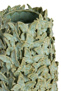 Light en Living Vaas MARIPOSA Ø23x36,5 cm mintgroen keramiek | Light & Living