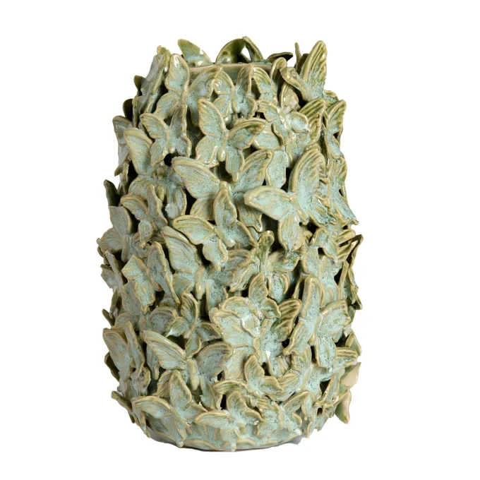 Light en Living Vaas MARIPOSA Ø17x26 cm mintgroen keramiek | Light & Living