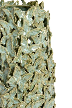 Light en Living Vaas MARIPOSA Ø17x26 cm mintgroen keramiek | Light & Living