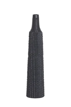 Light en Living Vaas Ø9,5x46 cm ANGIRA mat zwart