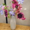 Light en Living Vaas Ø17,5x44,5 cm BRADLEY glas licht bruin