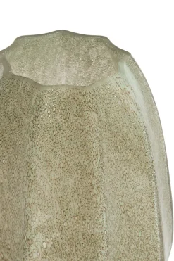 Light en Living Vaas Ø17x23,5 cm BRADLEY glas grijs groen