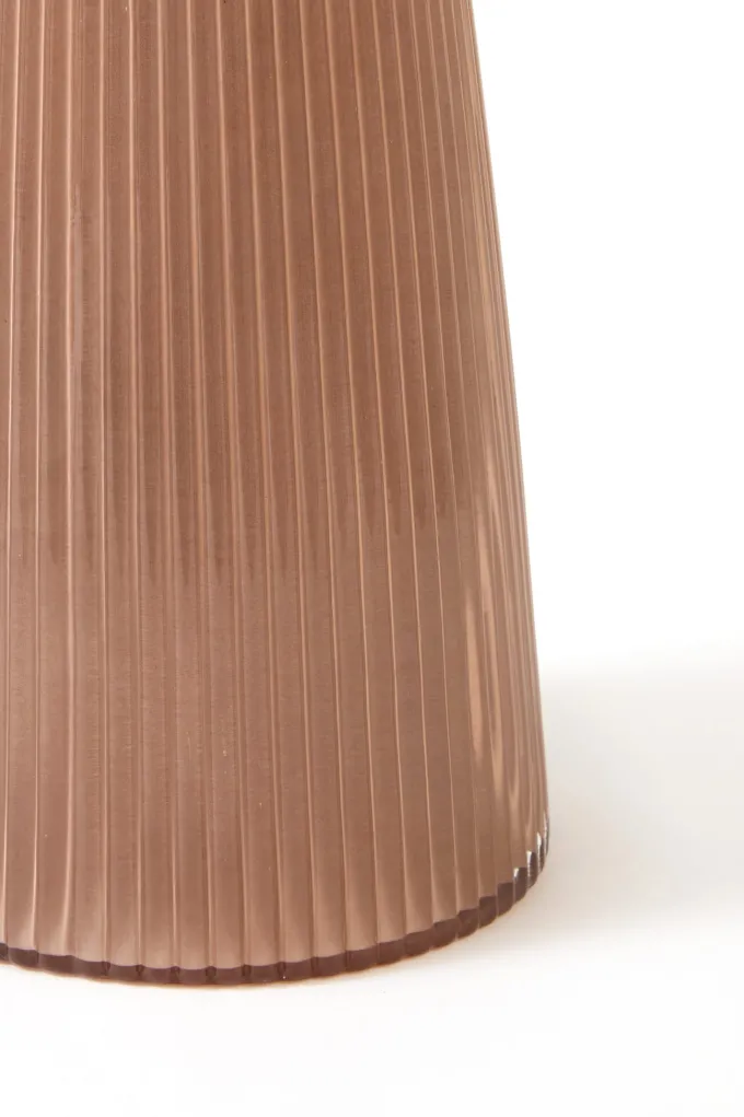 Light en Living Vaas Ø15x29,5 cm FARENZO glas oud roze