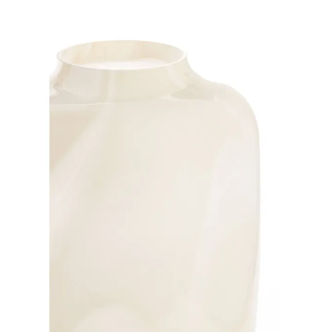 Light en Living Vaas Ø34x50 cm KOBALA glas zand-crème