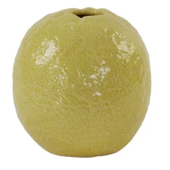 Light en Living Vaas Ø21,5x22 cm LEMON keramiek geel van Light & Living