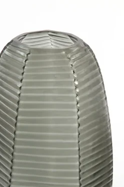 Light en Living Vaas Ø23x37,5 cm MAEVA smoke glas grijs