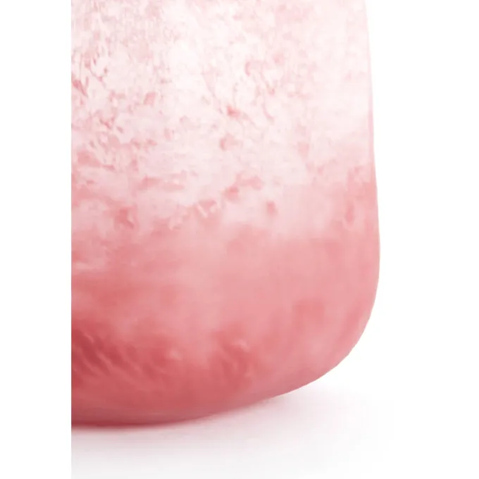 Light en Living Vaas Ø23x24 cm PACENGO glas koraal-licht roze