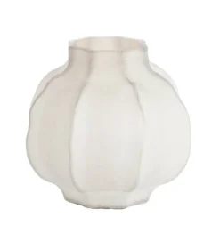 Light en Living Vaas Ø32,5x32 cm TEJEDA glas licht bruin