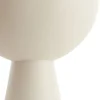 Light en Living Vaas 47x26x100 cm KAVANDU crème