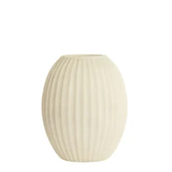 Light en Living Vaas 30x19,5x36 cm MIRALLI creme