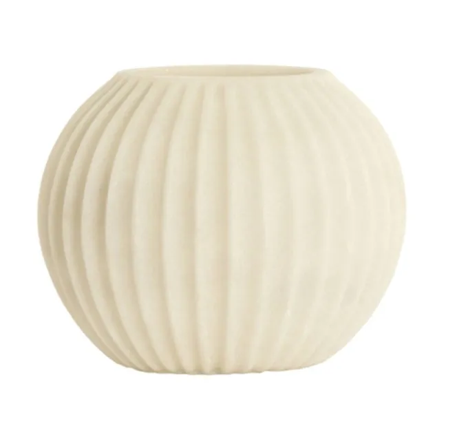 Light en Living Vaas 29x18x24 cm MIRALLI creme