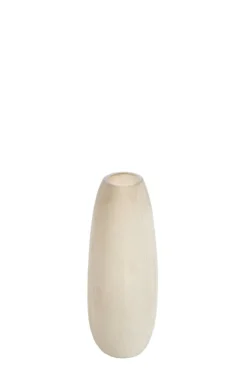 Light en Living Vaas 33x13x33,5 cm SANTINO glas mat lichtbruin