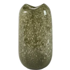 Light en Living Vaas 17,5x12,5x31,5 cm SYLMA glas groen