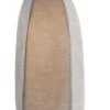 Light en Living Vaas 24,5x22,5x50,5 cm VELIKO glas donker bruin