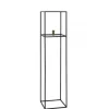 Light en Living Vloerlamp Agoyan metaal mat zwart