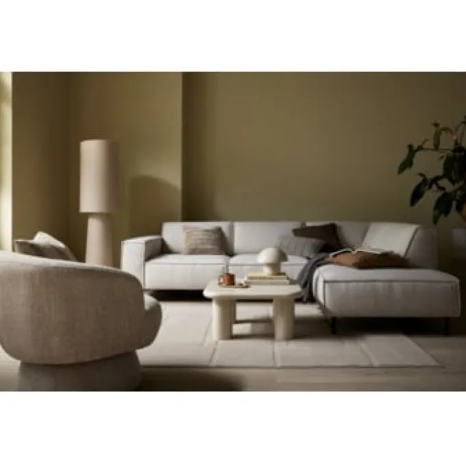 Light en Living Vloerlamp Fenna zand Ø40 x 165 cm