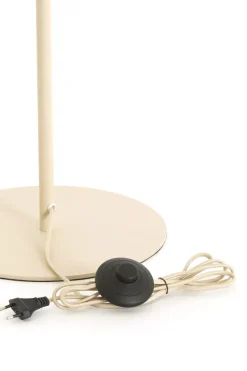 Light en Living Vloerlamp SOLUNE Ø35x165 cm Naturel + Crème