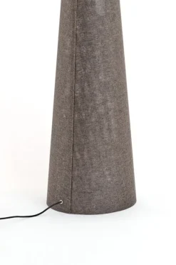 Light en Living Vloerlamp Ø38x180 cm MICKY linnen bruin