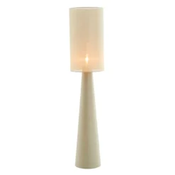 Light en Living Vloerlamp Ø38x180 cm MICKY linnen olijf groen