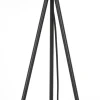 Light en Living Vloerlamp Ø42x146 cm MAYSON mat zwart met smoke glas