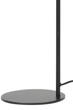 Light en Living Vloerlamp Ø28x155 cm LEKAR in Antiek Brons met Smoke Glas
