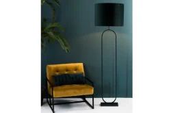 Light en Living Vloerlamp 30x15x142 cm JAMIRI mat zwart van Light & Living