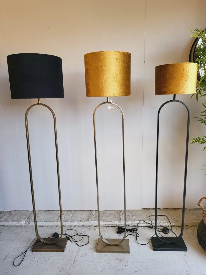 Light en Living Vloerlamp 30x15x142 cm JAMIRI licht goud