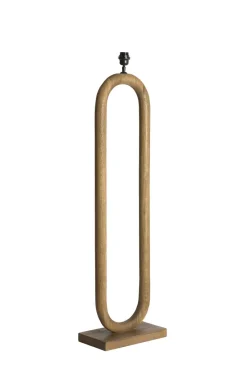 Light en Living Vloerlamp 35x20x119 cm PACECO hout grijs-donker bruin