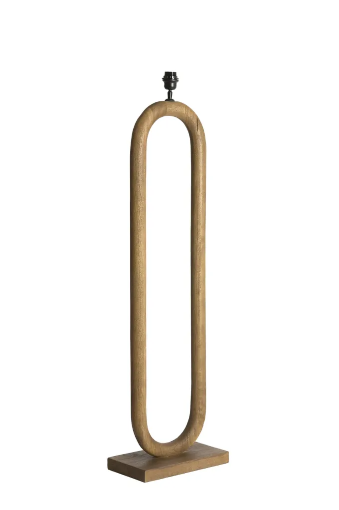 Light en Living Vloerlamp 35x20x119 cm PACECO hout grijs-donker bruin