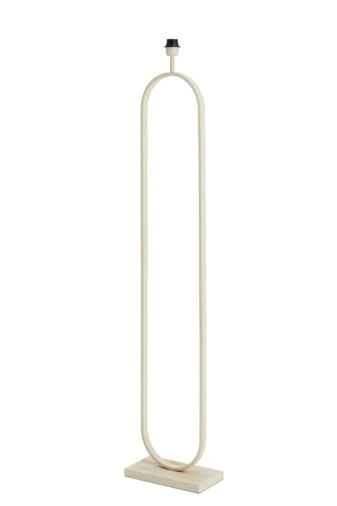 Light en Living Vloerlamp 30x15x142 cm JAMIRI crème