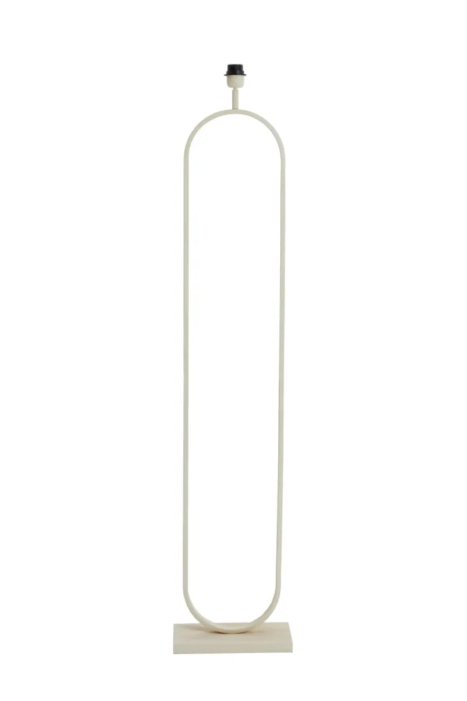 Light en Living Vloerlamp 30x15x142 cm JAMIRI crème