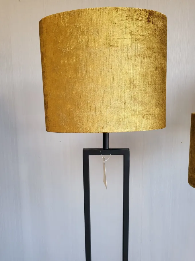 Light en Living Vloerlamp 30x15x141 cm SHIVA mat zwart