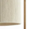 Light en Living Vloerlamp 33,5x28x155 cm DONIO hout print naturel+touw crème