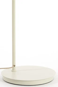 Light en Living Vloerlamp 43x30x165 cm BAYLIE mat creme+helder glas