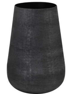 Light en Living VVaas deco GIVRON mat zwart Ø18x26 cm