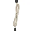 Light en Living Wandlamp E14 15x10x30,5 cm VYANA linnen naturel+donker bruin