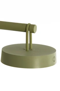 Light en Living Wandlamp LED 19x13x8,5 cm TOLIARA olijf groen