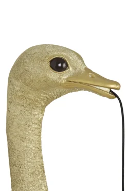 Light en Living Wandlamp Struisvogel van Light & Living - Goud of Zwart - 2 Maten