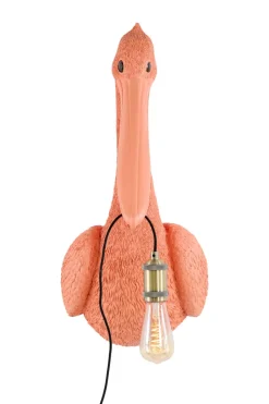 Light en Living Wandlamp 33x28x63 cm PELICAN coral