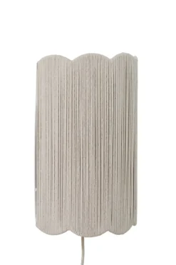 Light en Living Wandlamp 26,5x15x40 cm SIVA crème