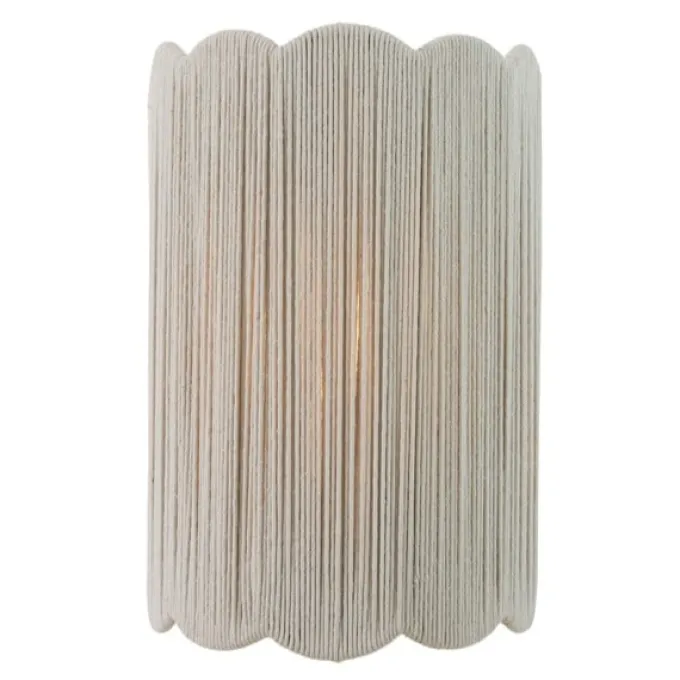 Light en Living Wandlamp 26,5x15x40 cm SIVA crème