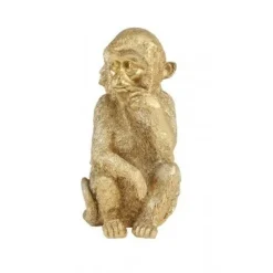 Light en Living Wandornament Aap 19,5 cm Goud van Light & Living