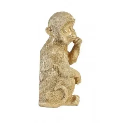 Light en Living Wandornament Aap 19,5 cm Goud van Light & Living