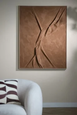 Light en Living Wandornament 90X2,5X120 Cm ELINOR Terra