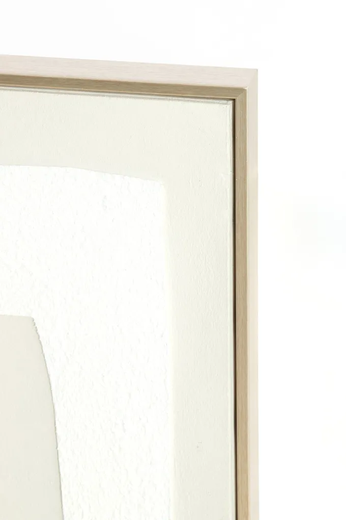 Light en Living Wandornament 80x3,5x80 cm NIEVES zand+crème