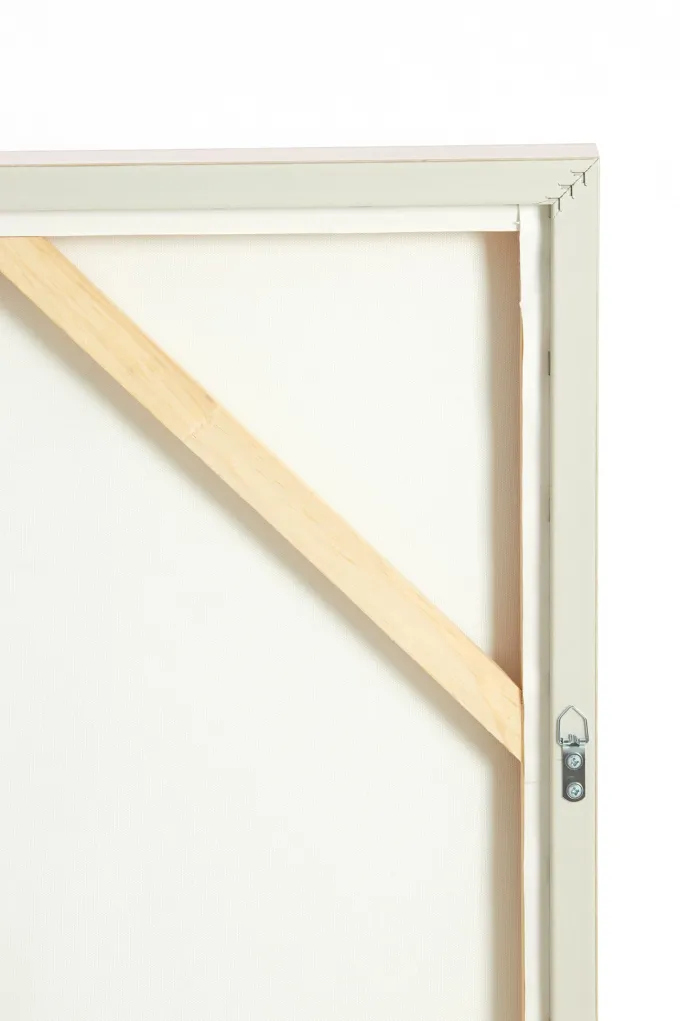 Light en Living Wandornament 80x3,5x80 cm NIEVES zand+crème